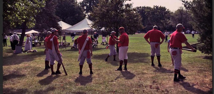 BCBBC warmup at Greenfield Village
